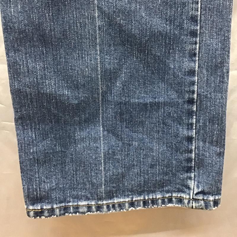 ラングラー Wrangler パンツ デニム、ジーンズ デニムパンツ ストレートパンツ ワイドパンツ カジュアルパンツ XL 無地 インディゴ / インディゴ /  メンズ USED 古着 中古 10122706