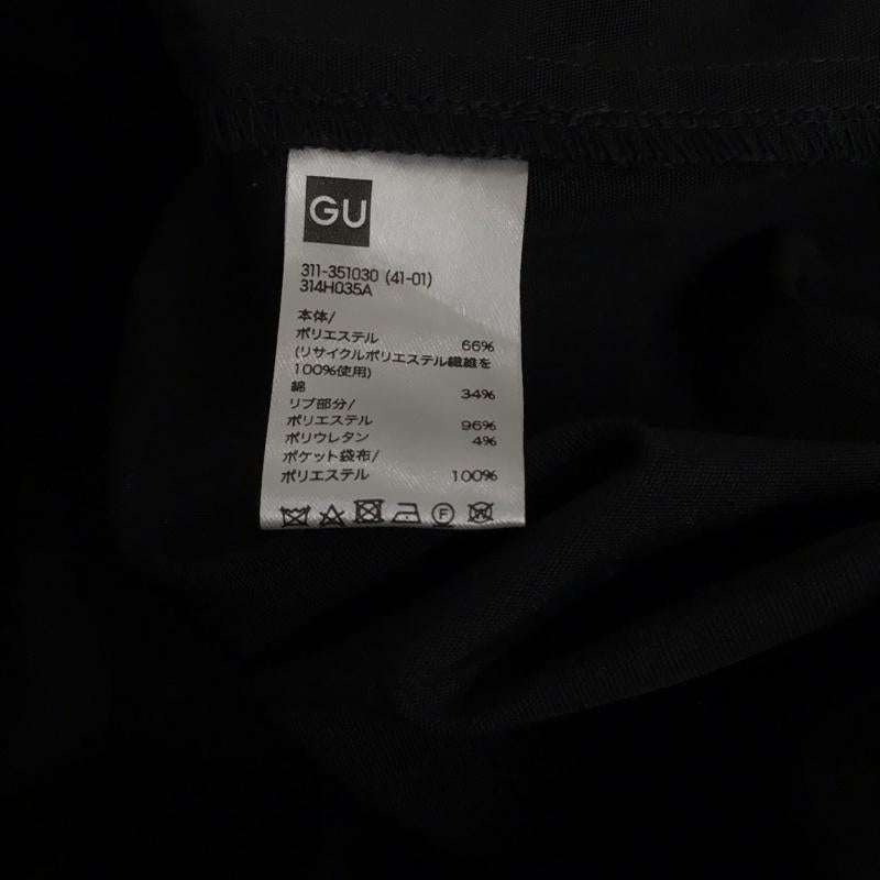 ジーユー GU ジャケット、上着 ジャンパー、ブルゾン XXL 無地 黒 / ブラック / メンズ USED 古着 中古 10119524