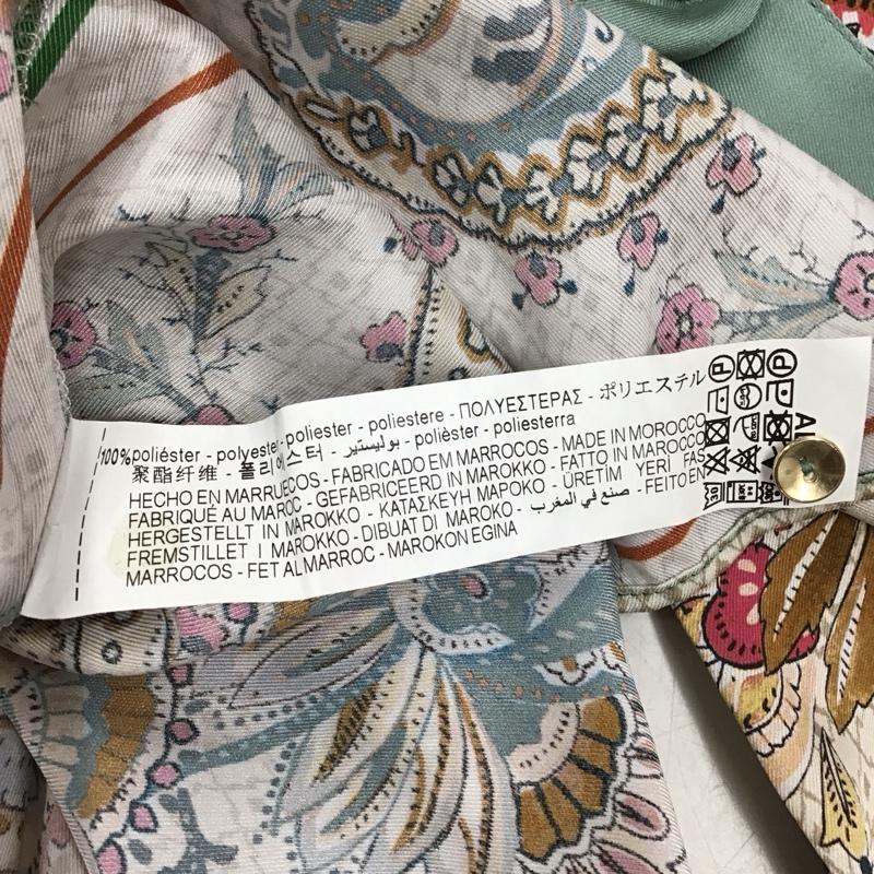 ザラ ZARA シャツ、ブラウス 長袖 長袖シャツ 総柄シャツ カラーシャツ 長袖カットソー XS プリント マルチカラー / マルチカラー / レディース USED 古着 中古 10117983