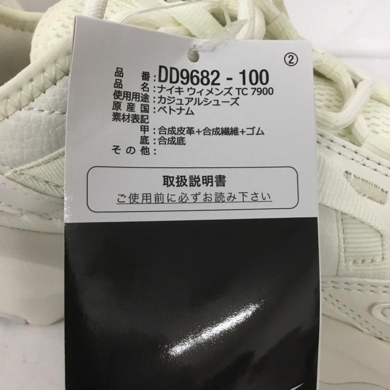 ナイキ NIKE スニーカー スニーカー DD9682-100 W TC 7900 23cm 23.0cm ロゴ、文字 白 / ホワイト / レディース USED 古着 中古 10127528