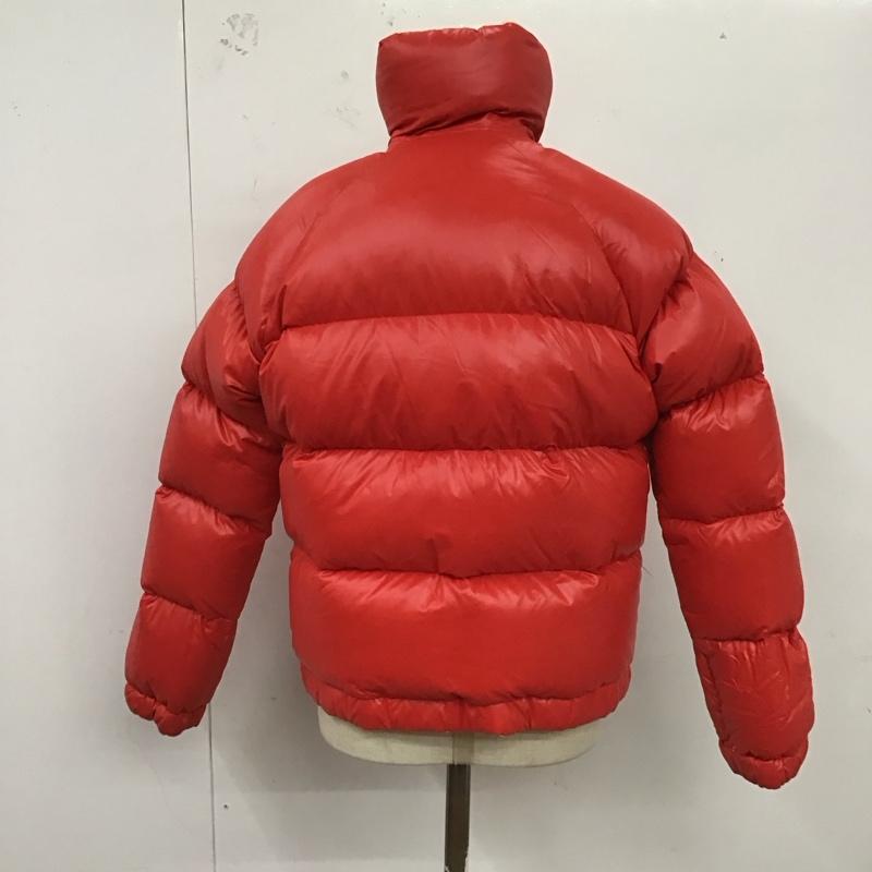 モンクレール MONCLER ジャケット、上着 ジャンパー、ブルゾン ジップアップジャケット ジャンパー ジャケット ダウンジャケット アウター ロゴ、文字 赤 / レッド / レディース USED 古着 中古 10124347