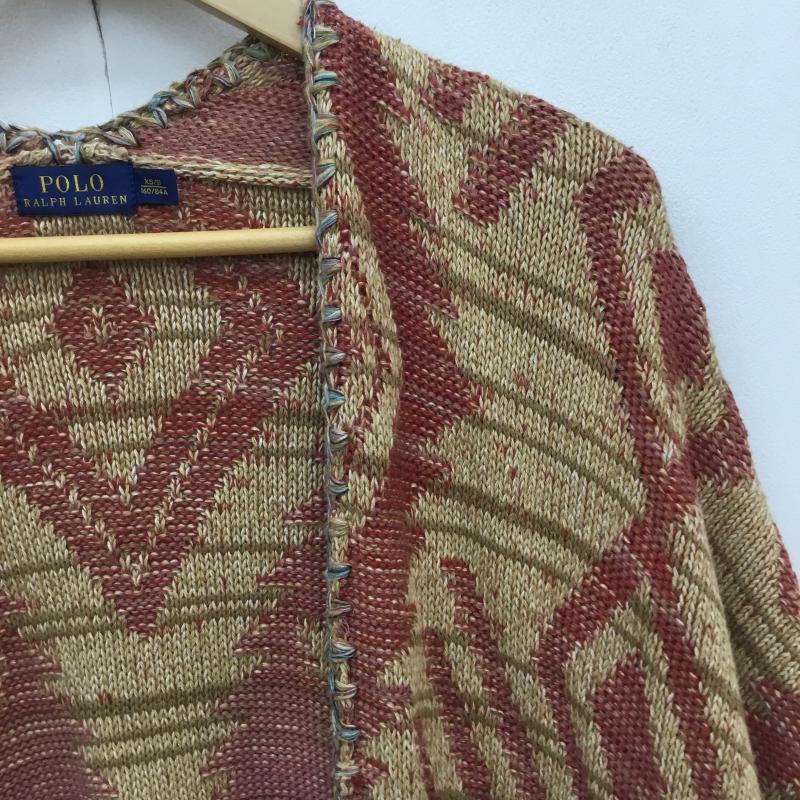 ラルフローレン RALPHLAUREN カーディガン 長袖 S ベージュ / ベージュ / メンズ USED 古着 中古 10110465