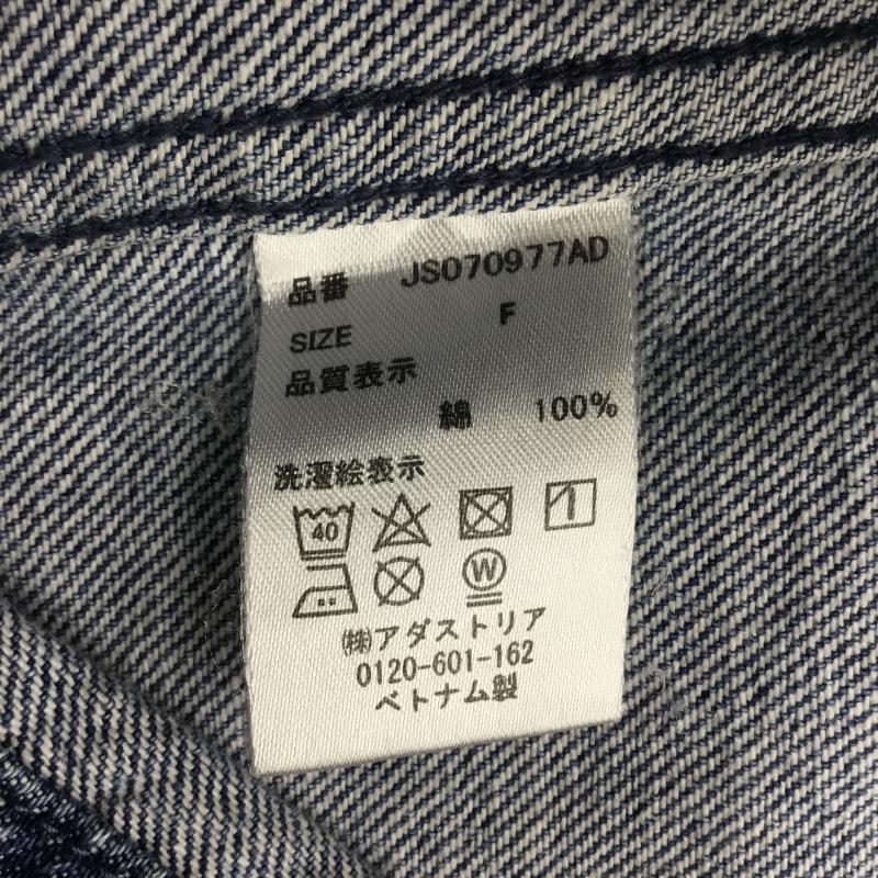 ジーナシス JEANASIS ジャケット、上着 ジャケット、ブレザー FREE 無地 青 / ブルー / レディース USED 古着 中古 10138265