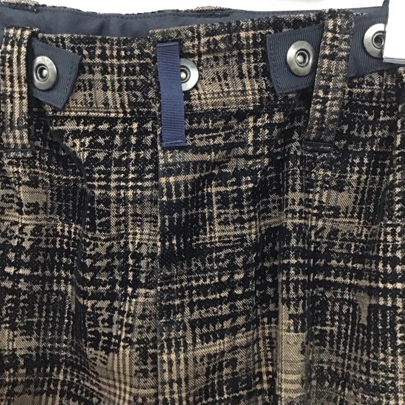 ポリクアント POLIQUANT パンツ スラックス ワイドパンツ カジュアルパンツ ワークパンツ スラックス 2 総柄 マルチカラー / マルチカラー / メンズ USED 古着 中古 10130080