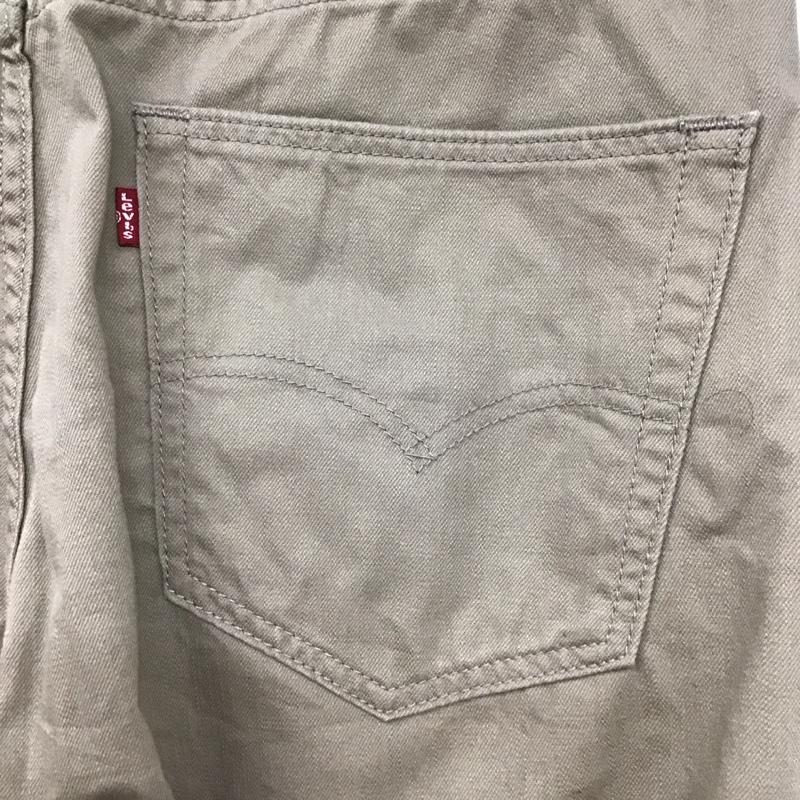 リーバイストラウスアンドコー Levi Strauss & co. パンツ デニム、ジーンズ デニムパンツ ワイドパンツ カジュアルパンツ 36 無地 ベージュ / ベージュ / メンズ USED 古着 中古 10130036