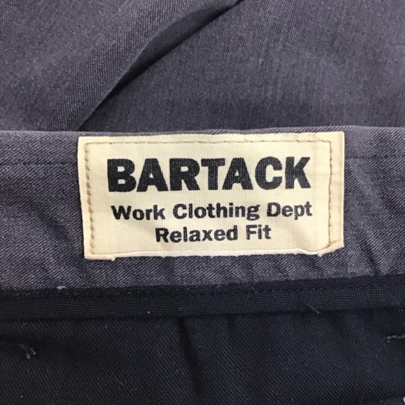 バータック BARTACK パンツ スラックス スラックスパンツ ワイドパンツ カジュアルパンツ 無地 灰 / グレー / メンズ USED 古着 中古 10132782