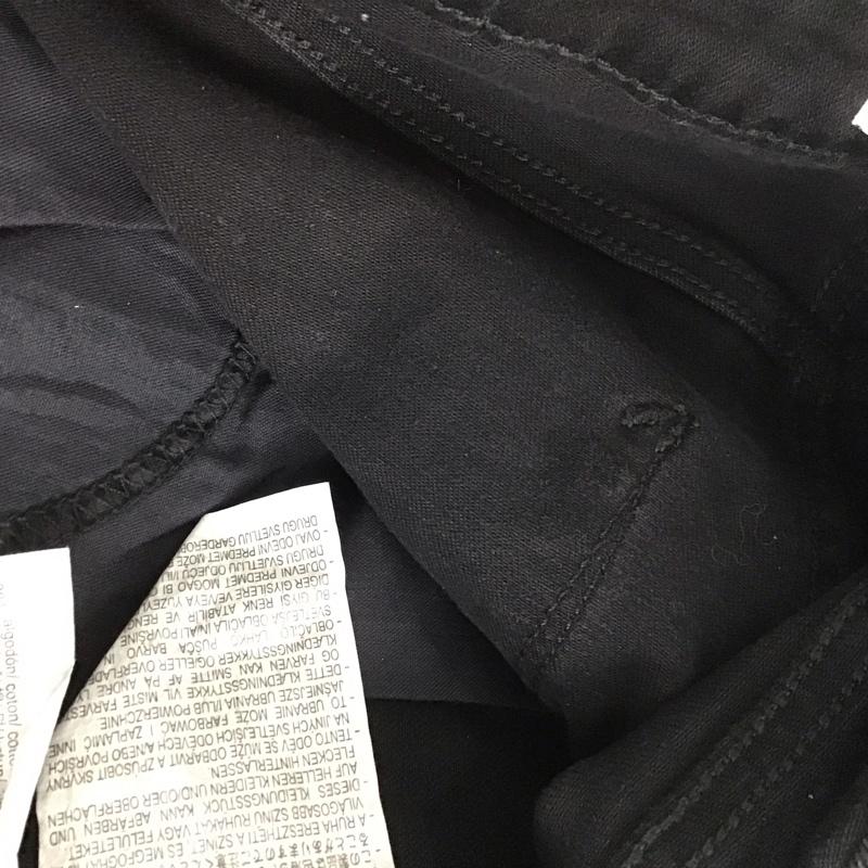 ザラ ZARA パンツ デニム、ジーンズ 38 無地 黒 / ブラック / レディース USED 古着 中古 10137884