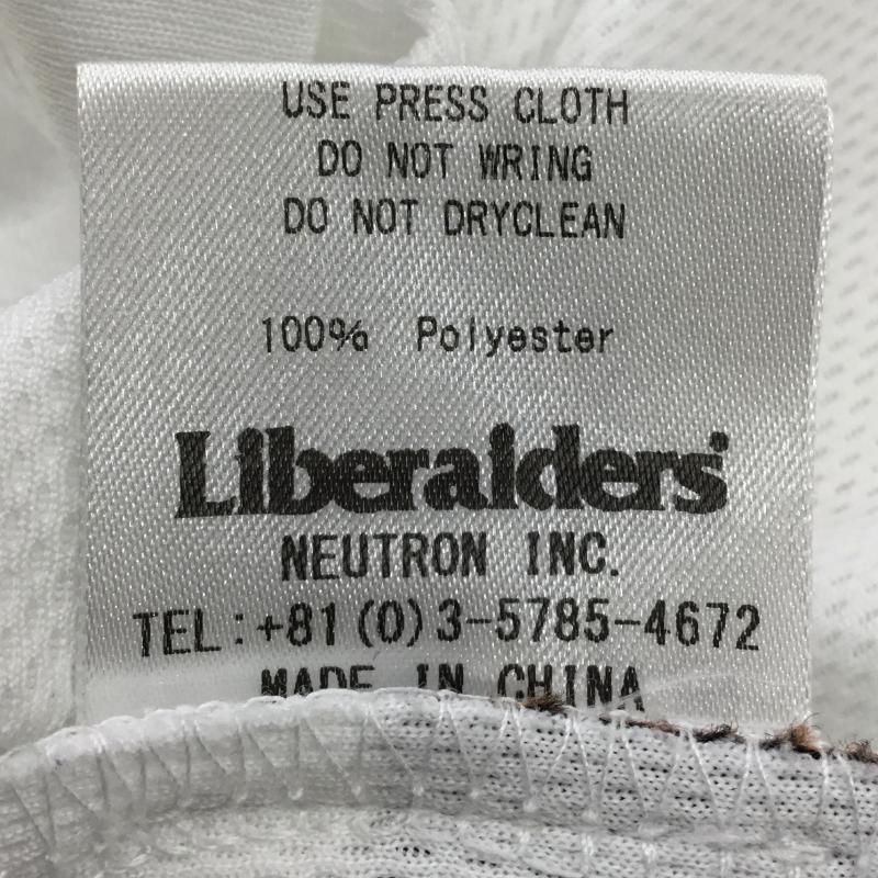 リベレイダース Liberaiders カットソー 長袖 L ロゴ、文字 白 / ホワイト / メンズ USED 古着 中古 10139206
