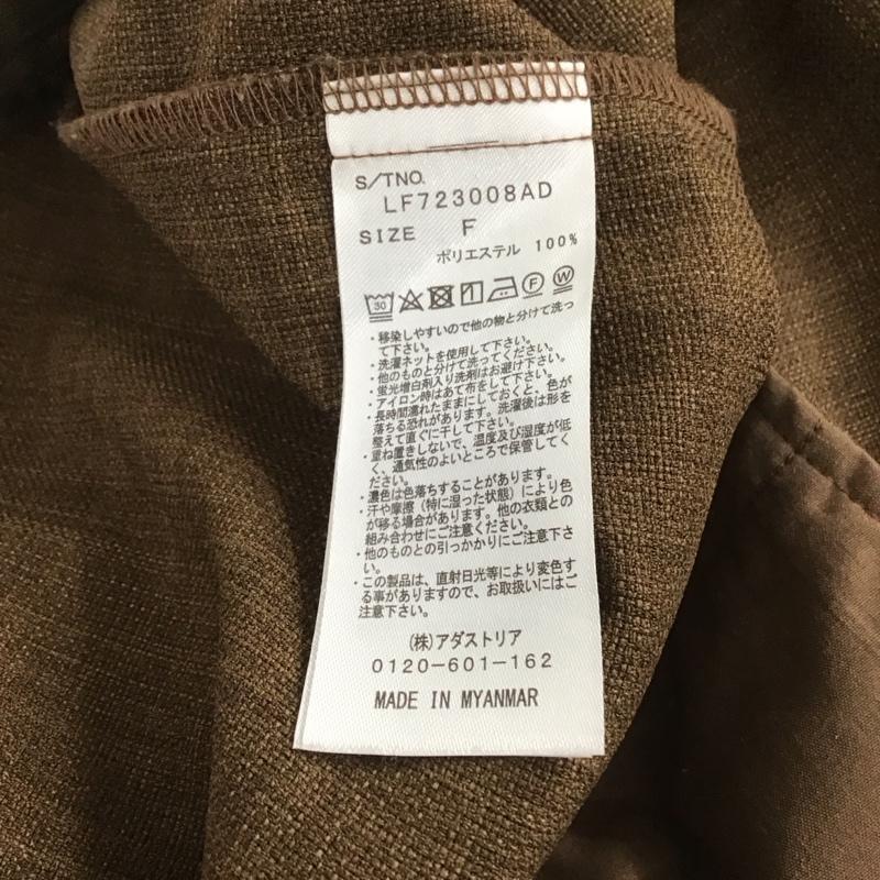 ローリーズファーム LOWRYS FARM ジャケット、上着 ジャケット、ブレザー FREE 無地 茶 / ブラウン / レディース USED 古着 中古 10148671