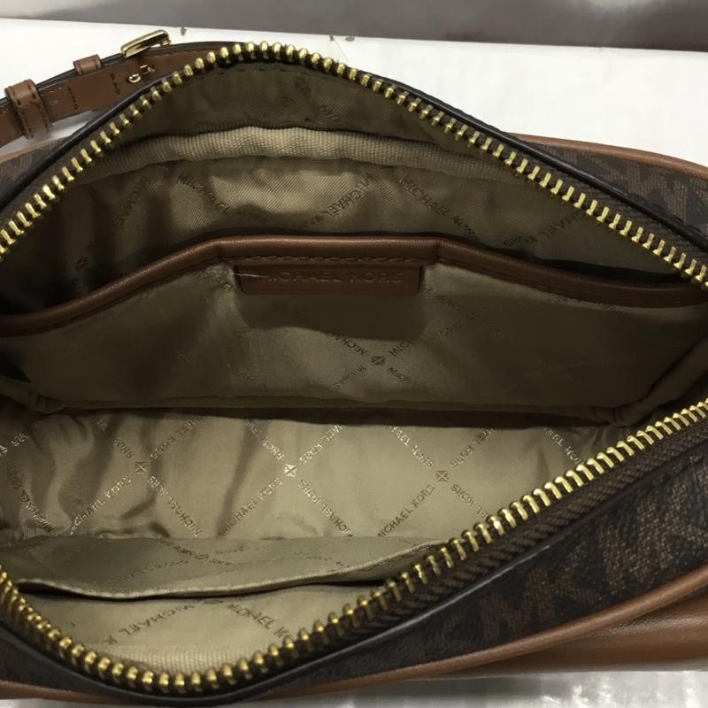 マイケルコース MICHAEL KORS ショルダーバッグ ショルダーバッグ 35F1GTVC8I シグネチャー 総柄 茶 / ブラウン / レディース USED 古着 中古 10120914