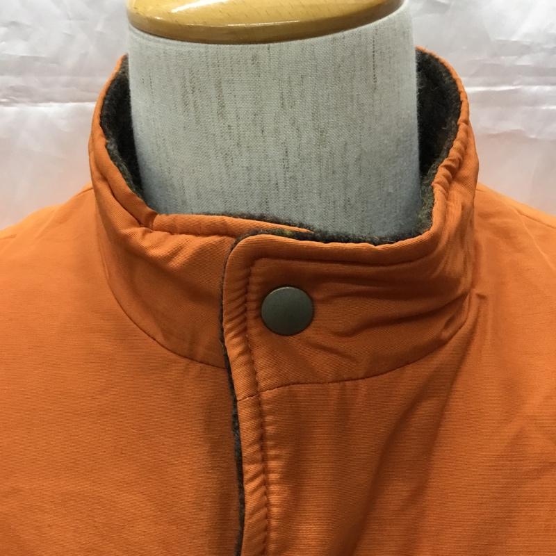 エルエルビーン L.L.Bean ベスト ベスト ベスト ダウンジャケット ノースリーブカットソー リバーシブル S 無地 橙 / オレンジ / メンズ USED 古着 中古 10110994