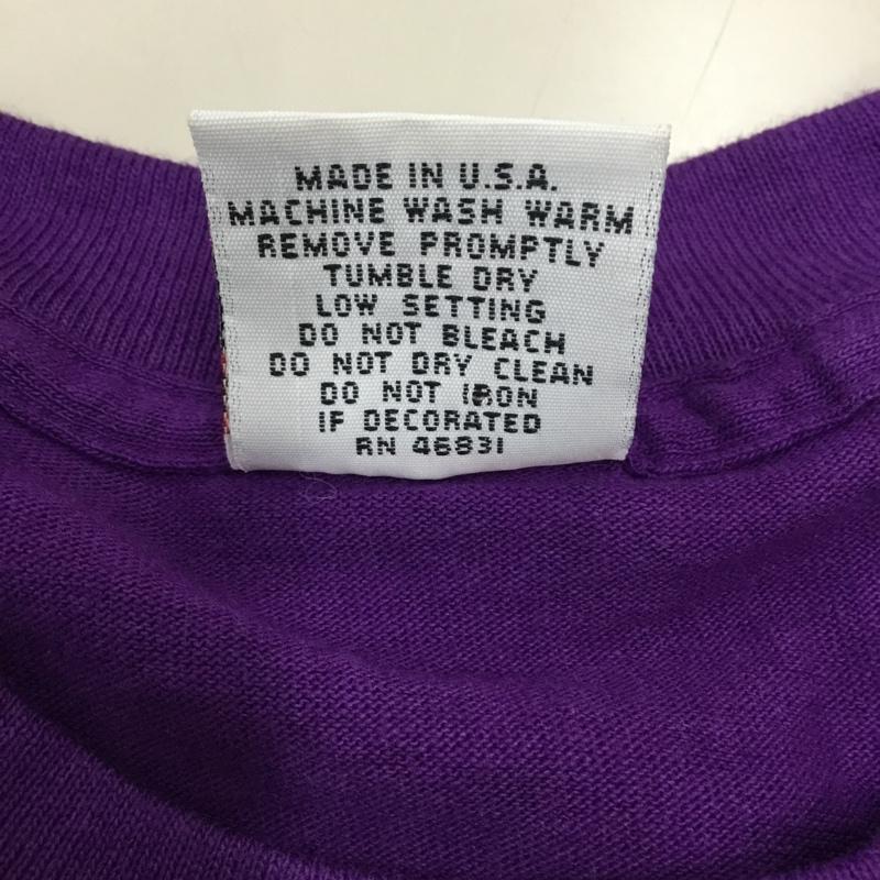 古着 USED Tシャツ 半袖 半袖カットソー プリントTシャツ クルーネックカットソー 古着 90s ディズニー XL プリント 紫 / パープル /  メンズ USED 古着 中古 10114153