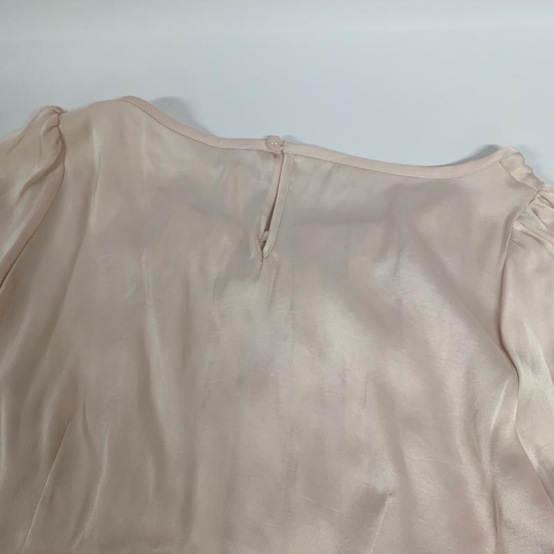 アナイ ANAYI カットソー 長袖 38 無地 桃 / ピンク / レディース USED 古着 中古 10015909