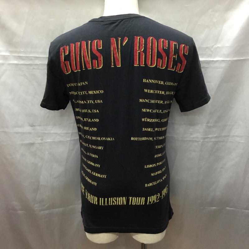 古着 USED Tシャツ 半袖 半袖カットソー プリントTシャツ クルーネックカットソー バンドTシャツ M プリント 黒 / ブラック /  メンズ USED 古着 中古 10111306