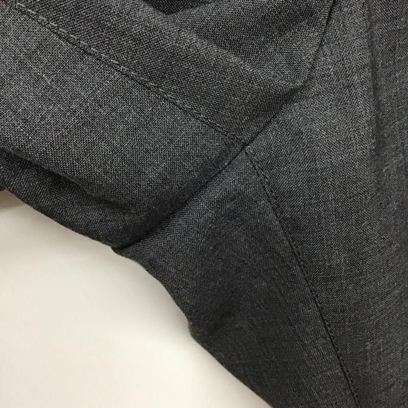 ビームス ジャパン BEAMS JAPAN パンツ スラックス スラックスパンツ ワイドパンツ センタータックパンツ M 無地 灰 / グレー / メンズ USED 古着 中古 10131475