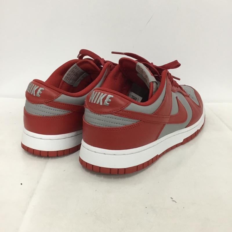ナイキ NIKE スニーカー スニーカー DD1391-002 DUNK LOW RETRO 29cm 29.0cm ロゴ、文字 灰 / グレー / X 赤 / レッド / メンズ USED 古着 中古 10137997