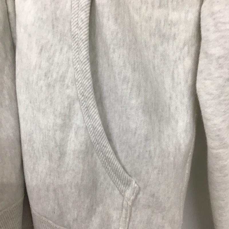 ラコステ LACOSTE パーカー 長袖 ジップアップパーカー 長袖パーカー スウェットパーカー 4 ロゴ、文字 灰 / グレー / メンズ USED 古着 中古 10137055
