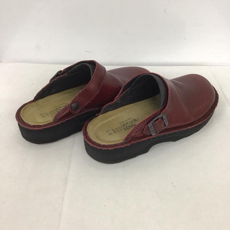 ナオト NAOT サンダル サンダル サボ ストラップ 40 無地 茶 / ブラウン / レディース USED 古着 中古 10139321