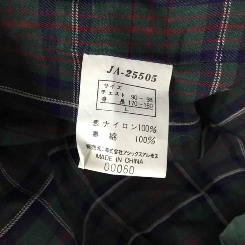 ジャンスポーツ JANSPORT ジャケット、上着 ジャンパー、ブルゾン JA-25505 マウンテンパーカー ナイロンジャケット L ロゴ、文字 緑 / グリーン / メンズ USED 古着 中古 10107040