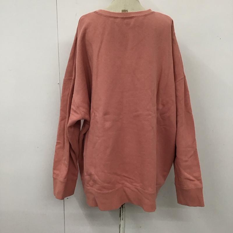 ミラオーウェン Mila Owen トレーナー 長袖 09WCT201243 スウェット 無地 桃 / ピンク / レディース USED 古着 中古 10112050