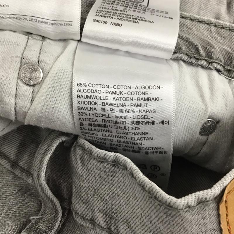 リーバイストラウスアンドコー Levi Strauss & co. パンツ デニム、ジーンズ デニムパンツ スリムパンツ カジュアルパンツ ストレッチパンツ 32インチ 無地 灰 / グレー / メンズ USED 古着 中古 10148103