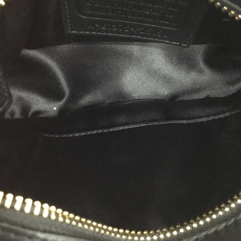 コーチ COACH ショルダーバッグ ショルダーバッグ F25150 ポシェット ミニバッグ ロゴ、文字 黒 / ブラック / レディース USED 古着 中古 10131865