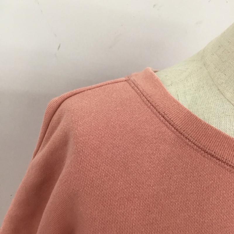 ミラオーウェン Mila Owen トレーナー 長袖 09WCT201243 スウェット 無地 桃 / ピンク / レディース USED 古着 中古 10112050