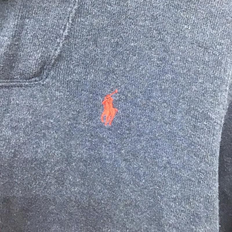 ポロラルフローレン POLO RALPH LAUREN パーカー 長袖 長袖パーカー プルオーバーパーカー スウェット XS ロゴ、文字 紺 / ネイビー / メンズ USED 古着 中古 10130312