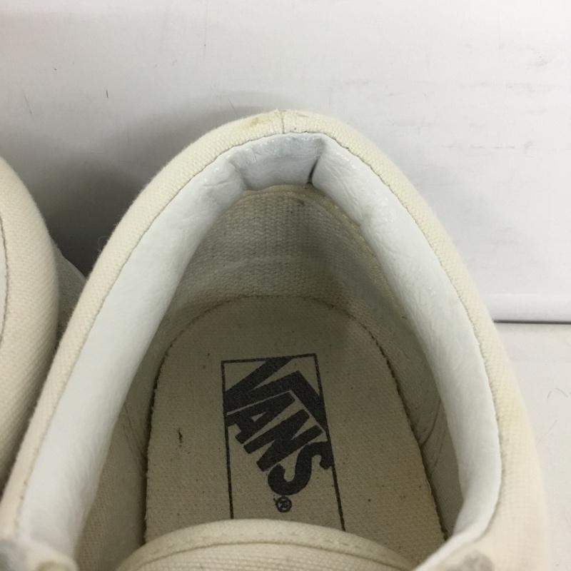 バンズ VANS スニーカー スニーカー V36CLA OLD SKOOL 26cm 26.0cm ロゴ、文字 オフホワイト / オフホワイト / X 灰 / グレー / メンズ USED 古着 中古 10129552