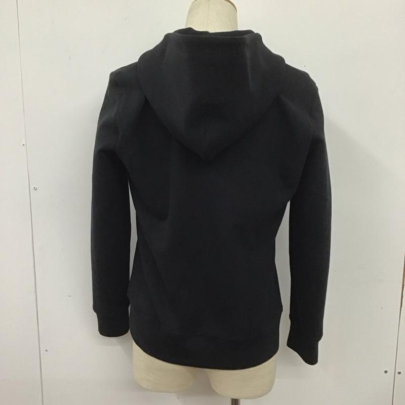 ダヴルジェイケイ wjk パーカー 長袖 mj73t SAIBARApants ジップアップパーカー 長袖パーカー L 無地 黒 / ブラック / メンズ USED 古着 中古 10107352