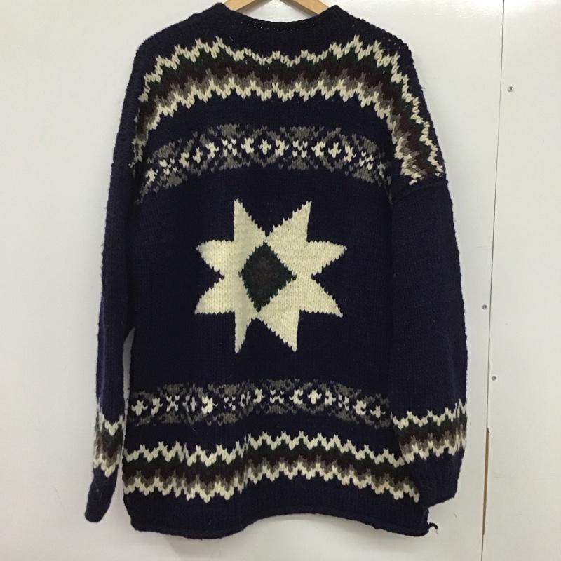 古着 USED ニット、セーター 長袖 長袖 プリント マルチカラー / マルチカラー / メンズ USED 古着 中古 10135777