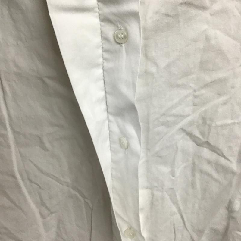 ザラ ZARA TRAFALUC シャツ、ブラウス 長袖 長袖シャツ カラーカジュアルシャツ パフスリーブカットソー M 無地 白 / ホワイト / レディース USED 古着 中古 10105946