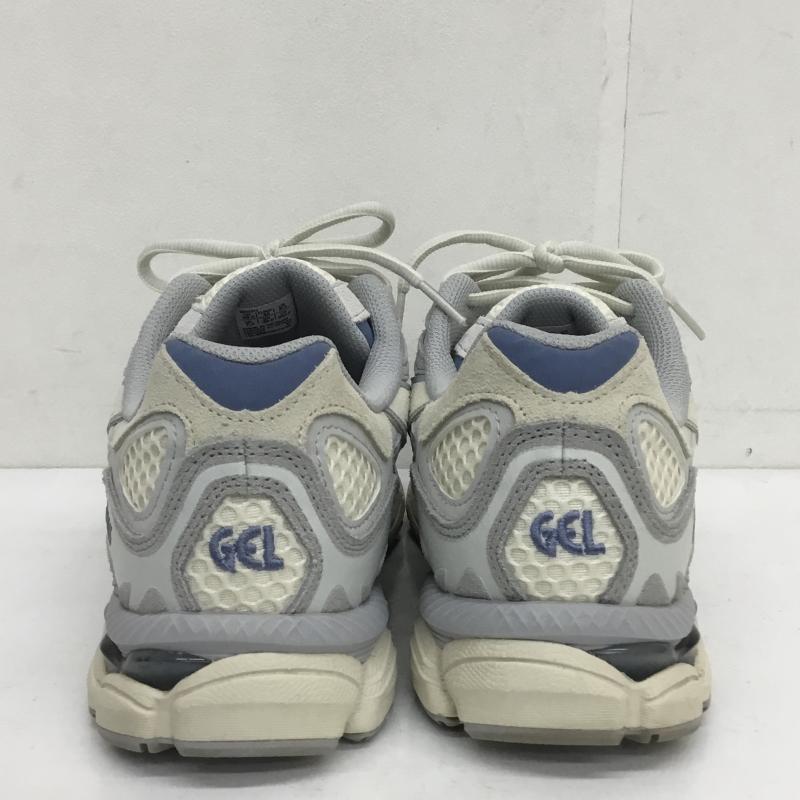 アシックス ASICS スニーカー スニーカー 1203A372-600 GEL-NYC 26.5cm ロゴ、文字 灰 / グレー / X オフホワイト / オフホワイト / メンズ USED 古着 中古 10118272