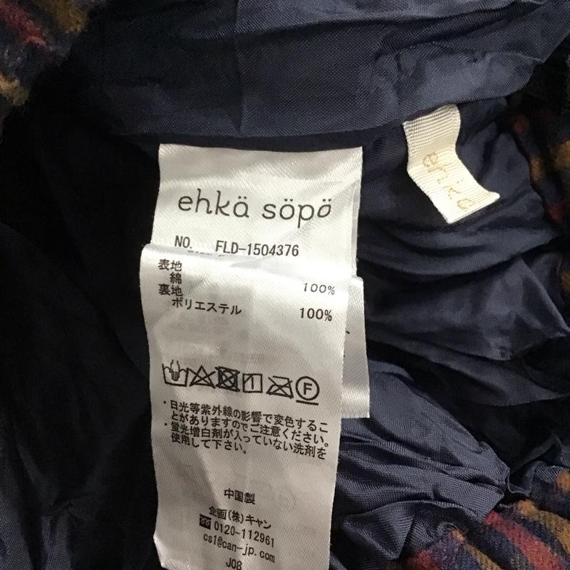 エヘカソポ ehka sopo スカート ロングスカート FREE チェック マルチカラー / マルチカラー / レディース USED 古着 中古 10141737
