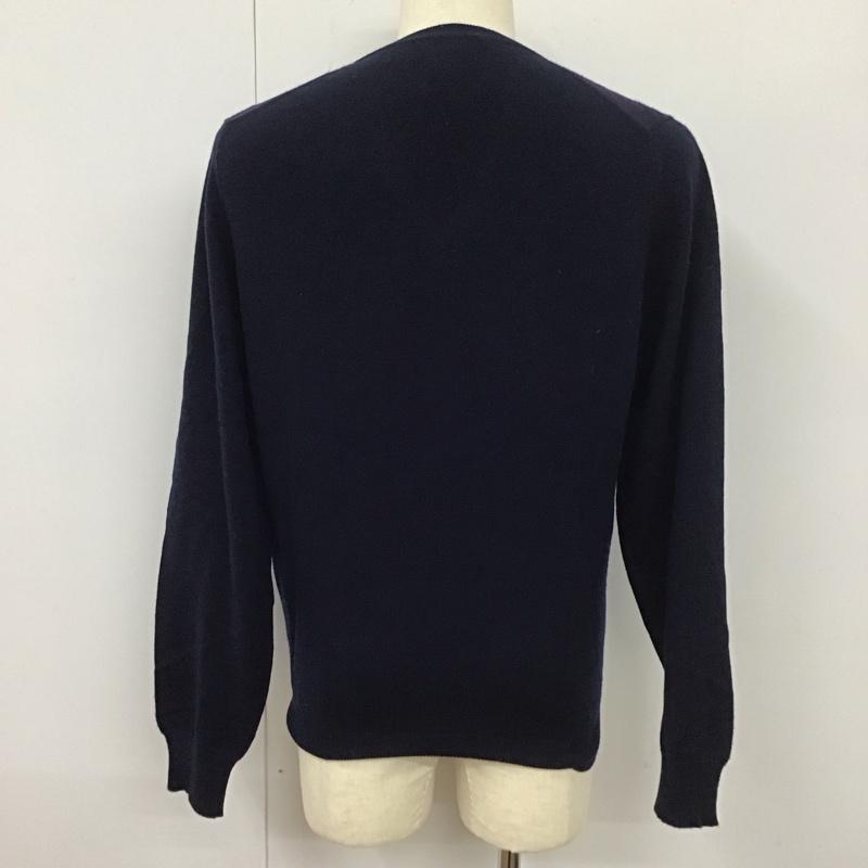ブルックスブラザーズ BROOKS BROTHERS ニット、セーター 長袖 長袖ニットカットソー ニット セーター Vネックニット M チェック マルチカラー / マルチカラー / メンズ USED 古着 中古 10112764
