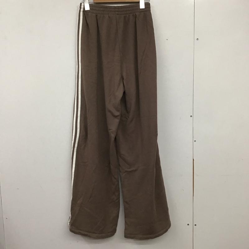 アディダス adidas ボトムス ボトムス スウェットパンツ M 無地 茶 / ブラウン / レディース USED 古着 中古 10139353