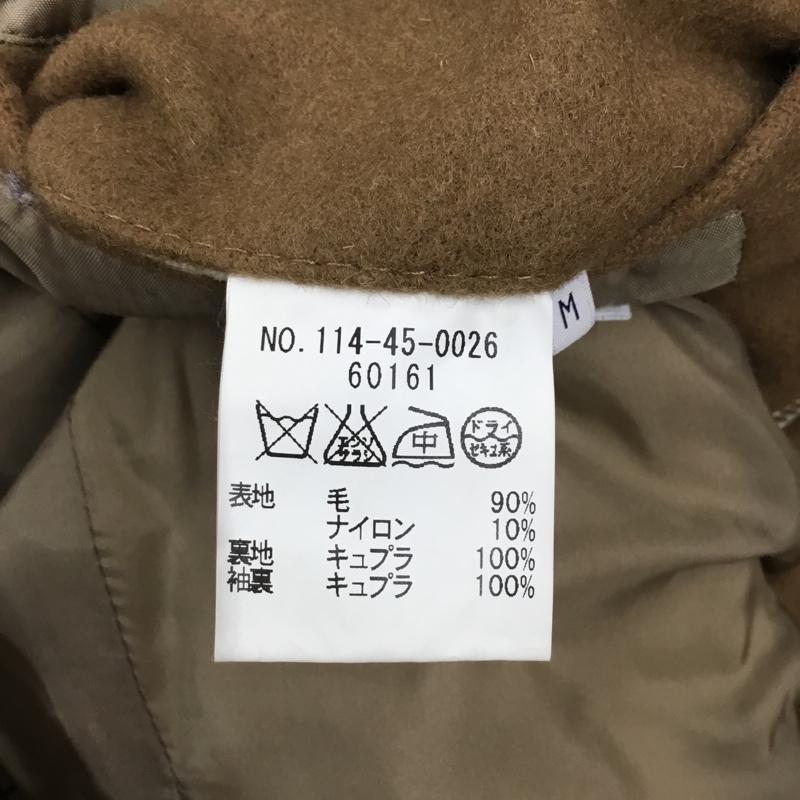 シップス SHIPS コート コート一般 114-45-0026 スタンドカラー メルトンコート M 無地 キャメル / キャメル / メンズ USED 古着 中古 10119309