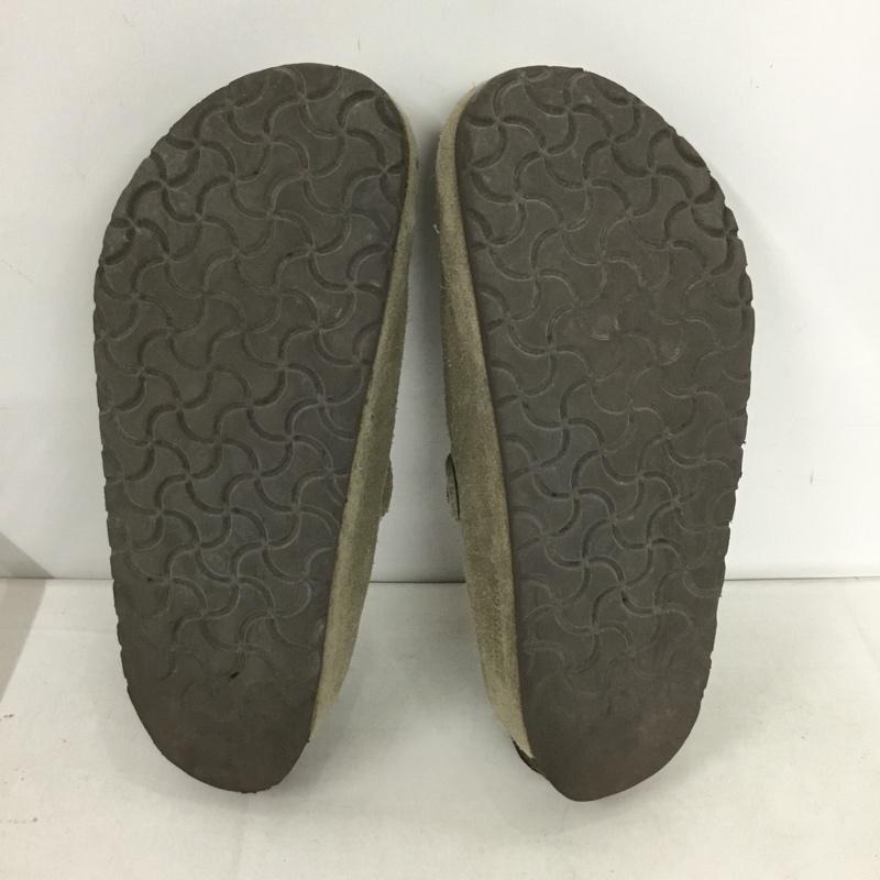 ビルケンシュトック BIRKENSTOCK サンダル サンダル BOSTON スエード 41 サボ 無地 ベージュ / ベージュ / メンズ USED 古着 中古 10137851