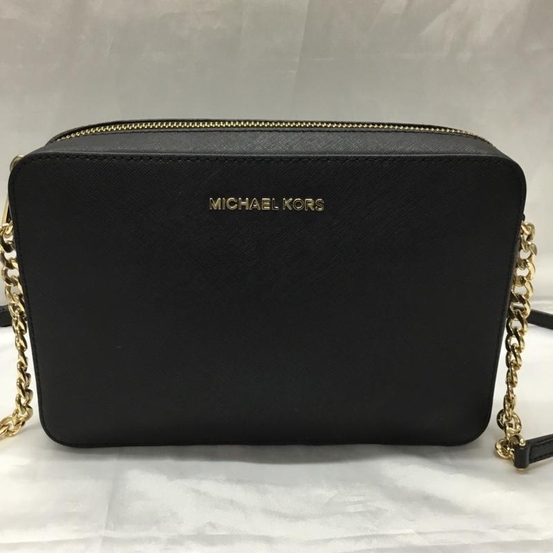 マイケルコース MICHAEL KORS ショルダーバッグ ショルダーバッグ 35TG8GTTC9L ロゴ、文字 黒 / ブラック / レディース USED 古着 中古 10110166