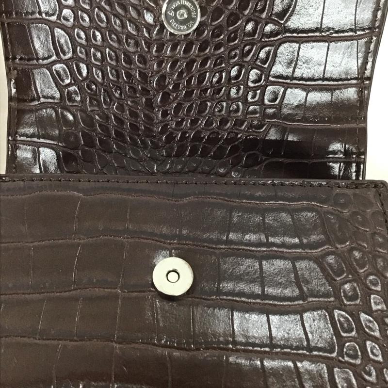 ザラ ZARA ショルダーバッグ ショルダーバッグ ミニバッグ アニマル柄 ダークブラウン / ダークブラウン / レディース USED 古着 中古 10135274