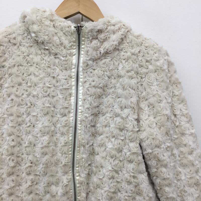 スカラー ScoLar ジャケット、上着 ジャンパー、ブルゾン リバーシブル M 無地 X 総柄 ベージュ / ベージュ / レディース USED 古着 中古 10137696
