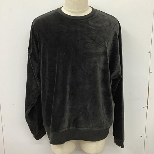 センスオブプレイス SENSEOFPLACE カットソー 長袖 長袖カットソー クルーネックカットソー ロングスリーブカットソー コーデュロイ L 無地 灰 / グレー /  メンズ USED 古着 中古 10113739