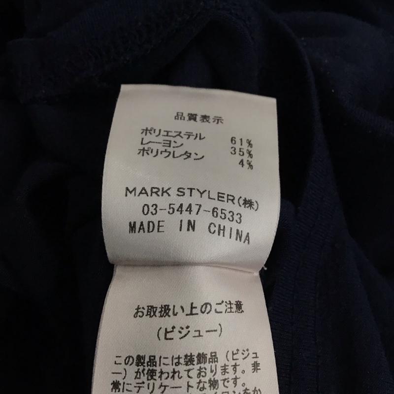 マーキュリーデュオ MERCURYDUO カットソー 半袖 FREE 無地 紺 / ネイビー / レディース USED 古着 中古 10137298