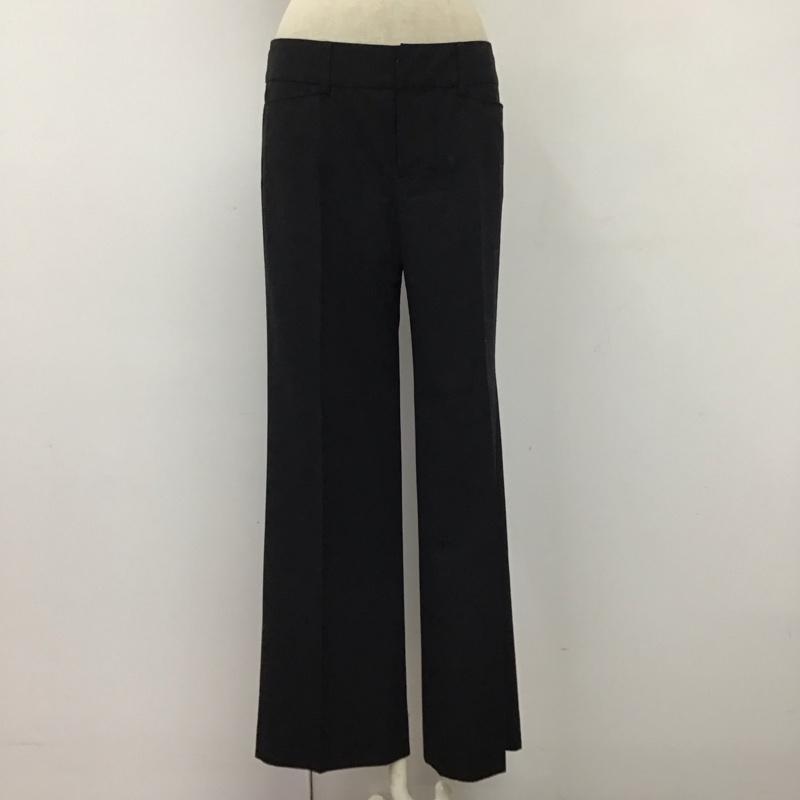 バーバリーブルーレーベル BURBERRY BLUE LABEL スーツ パンツスーツ E1F25-564-09 テーラードジャケット E1R38-564-09 センタープレス 38 ワンポイント 黒 / ブラック / レディース USED 古着 中古 10121096