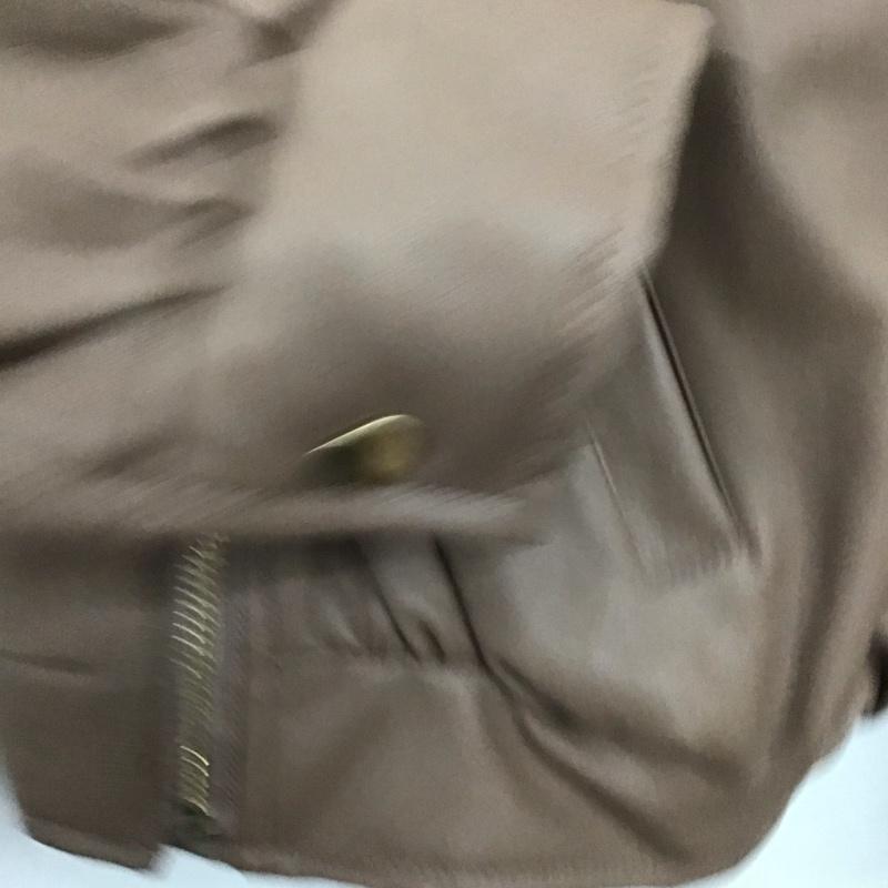 マジェスティックレゴン MAJESTIC LEGON ジャケット、上着 ライダース 1018073700 ふわふわボリュームライダース M 無地 茶 / ブラウン / レディース USED 古着 中古 10139575