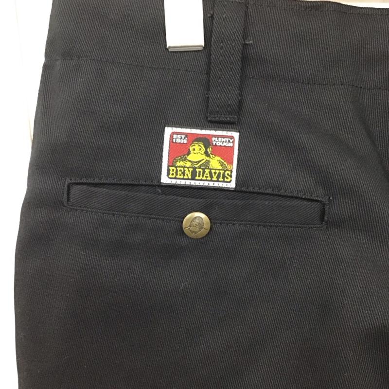ベンデイビス BEN DAVIS パンツ ワークパンツ、ペインターパンツ ワークパンツ ワイドパンツ カジュアルパンツ 36 無地 黒 / ブラック / メンズ USED 古着 中古 10134687