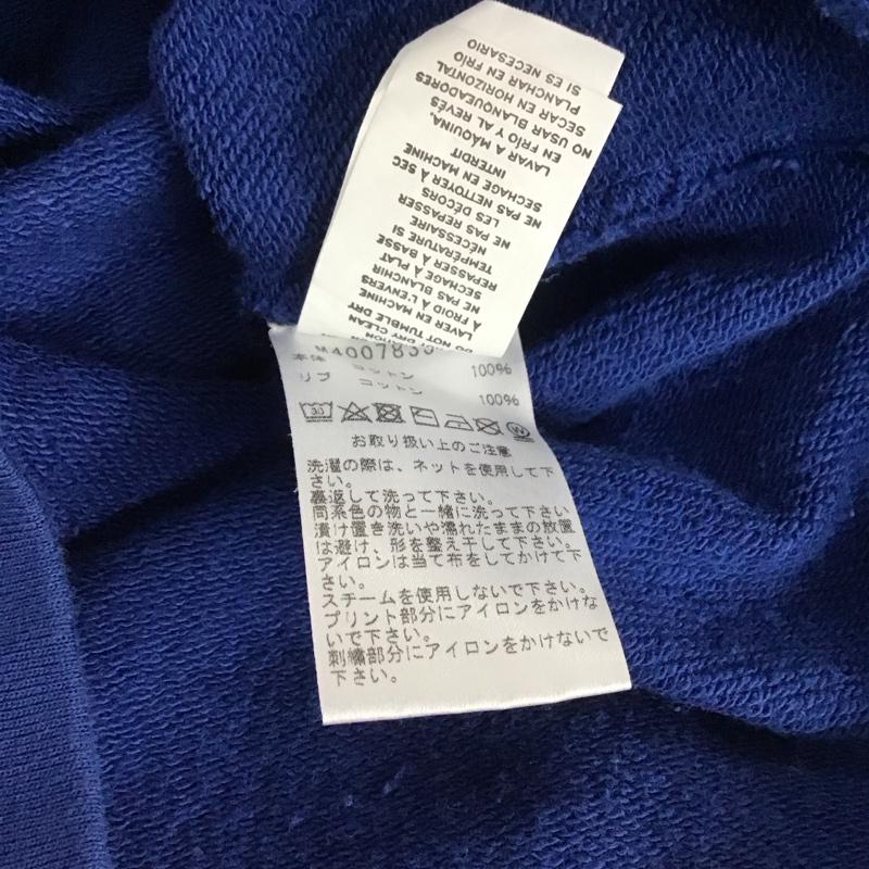 マークジェイコブス MARCJACOBS パーカー 長袖 M4007835 18 IDEA プルオーバー XS ロゴ、文字 青 / ブルー / レディース USED 古着 中古 10109644