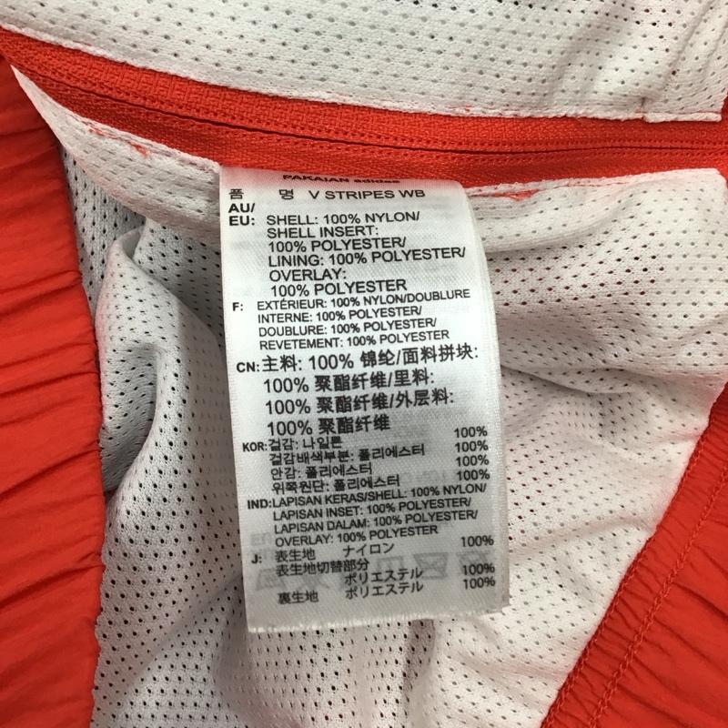 アディダス adidas ジャケット、上着 ジャケット、ブレザー ce4816 HERINOVASTRIPESWINDBREAKER ナイロンジャケット プルオーバー M ロゴ、文字 マルチカラー / マルチカラー / メンズ USED 古着 中古 10111671