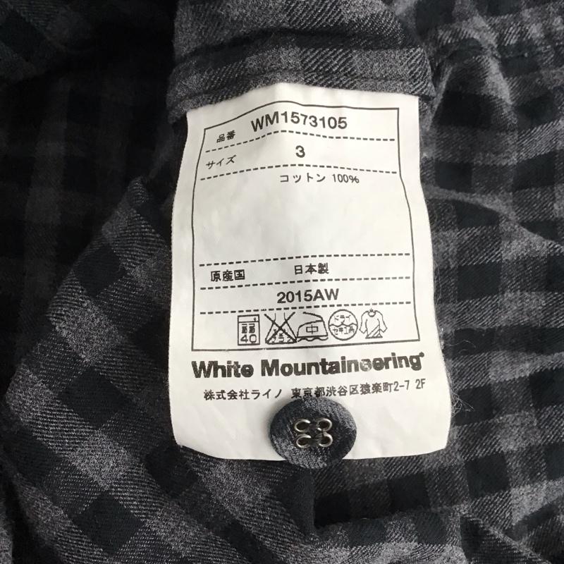 ホワイトマウンテニアリング WHITE MOUNTAINEERING シャツ、ブラウス 長袖 長袖シャツ チェックシャツ カラーシャツ 3 チェック マルチカラー / マルチカラー / メンズ USED 古着 中古 10139702