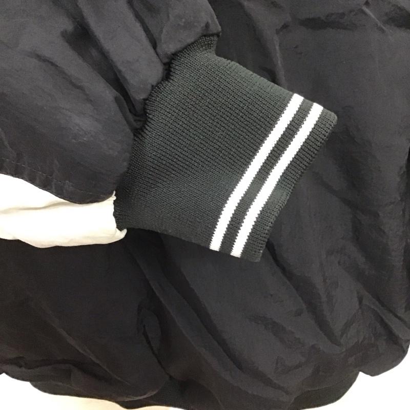 ナイキ NIKE カットソー 長袖 H7-FED ナイロンスウェット L ワンポイント 黒 / ブラック / X 白 / ホワイト / メンズ USED 古着 中古 10106815